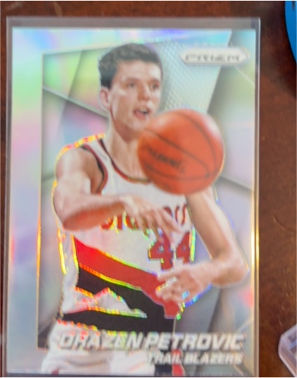 1992 Panini Prizm #44 Drazen Petrovic — front