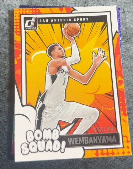 2024-25 Donruss #6 Victor Wembanyama Bomb Squad — front