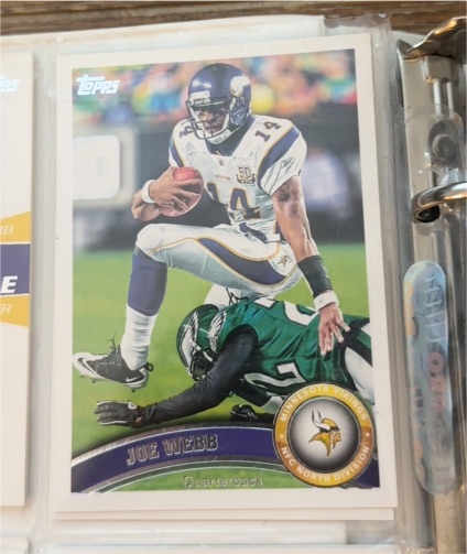 2011 Topps #251 Joe Webb — front