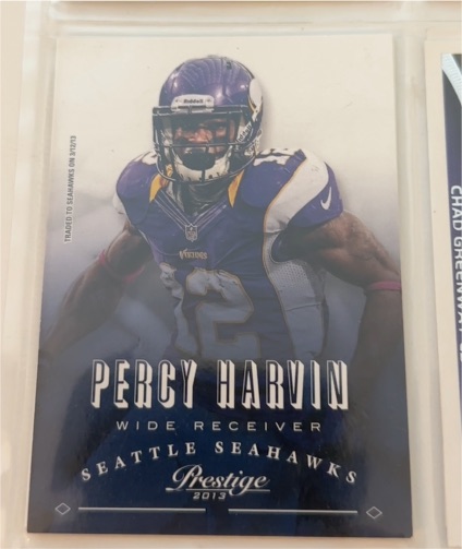 2013 Panini Prestige #180 Percy Harvin — front