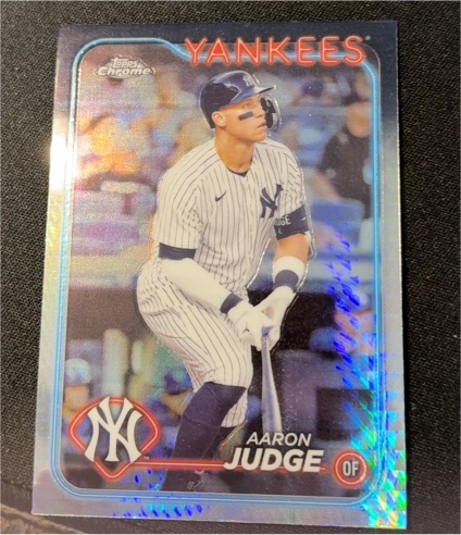 2024 Topps Chrome #50 Aaron Judge — front