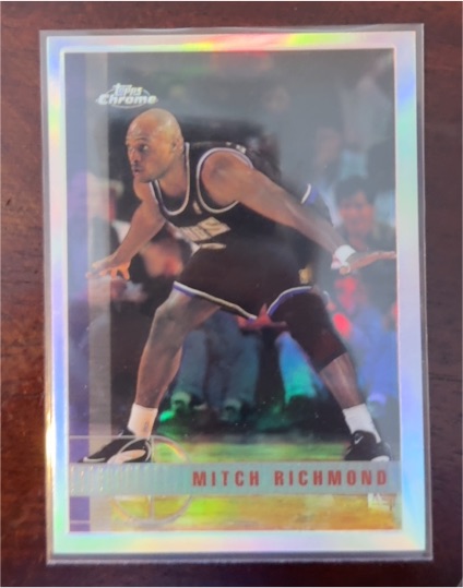 1997-98 Topps Chrome #106 Mitch Richmond — front