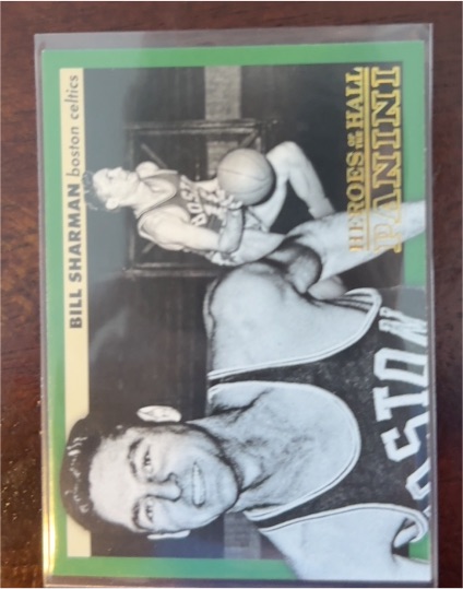 2012-13 Panini Heroes of the Hall #15 Bill Sharman — front
