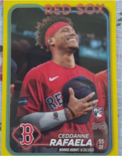 2024 Topps Update #US110 Ceddanne Rafaela — front