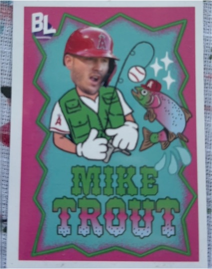2023 Topps Big League #BL-1 Mike Trout — front