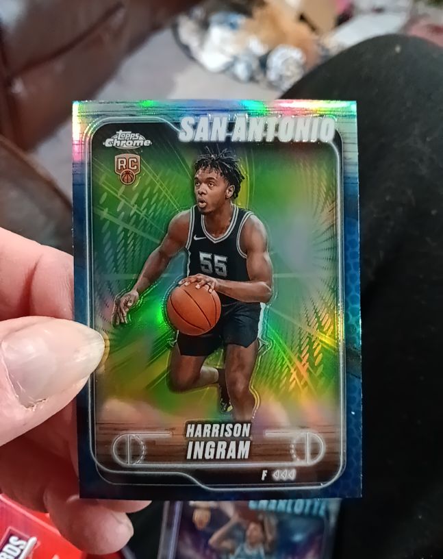 2024-25 Topps Chrome #179 Harrison Ingram — front