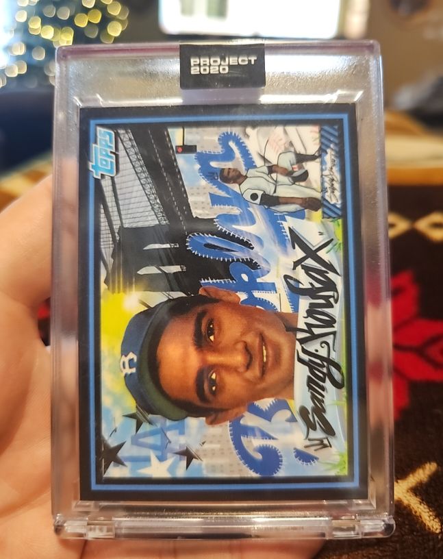 2020 Topps Project 2020 #181 Sandy Koufax by King Saladeen — front