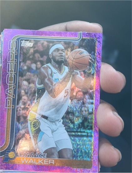 2025-26 Topps #50 Jarace Walker — front