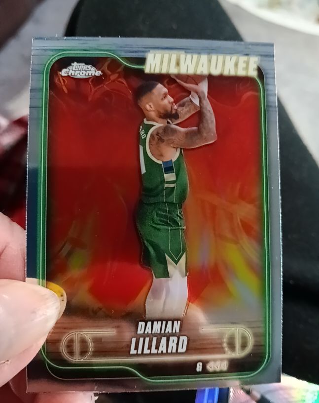 2024-25 Topps Chrome #2 Damian Lillard — front