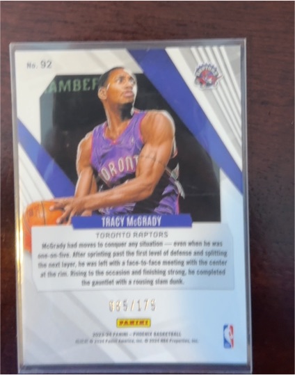 2023-24 Panini Phoenix #92 Tracy McGrady — front