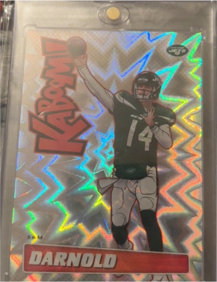 2019 Panini Absolute Kaboom! #K-DJ Sam Darnold — front