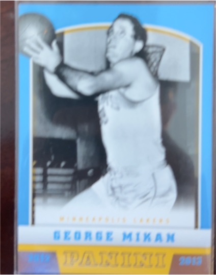 2012-13 Panini #186 George Mikan — front