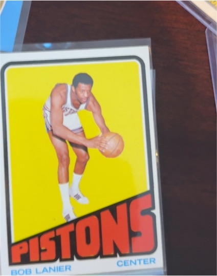 1972 Topps #80 Bob Lanier — front