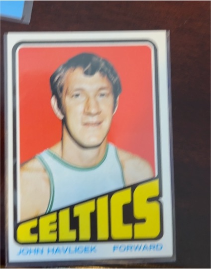 1972-73 Topps #110 John Havlicek — front