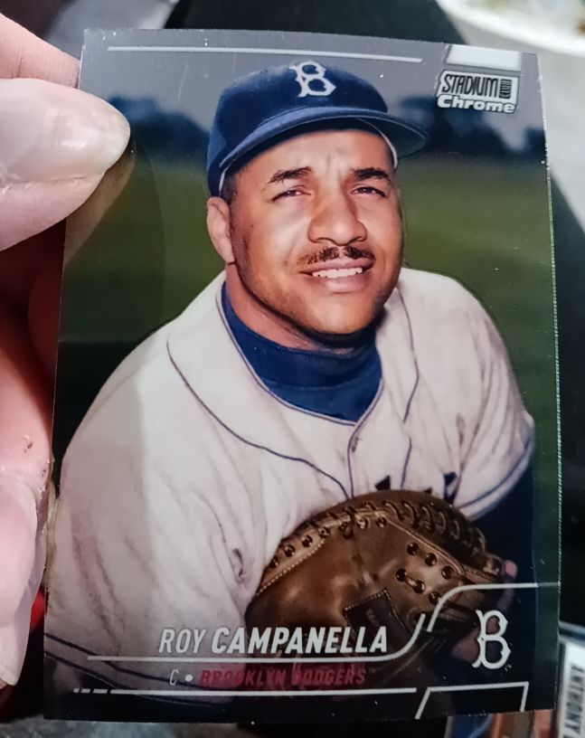 2022 Topps Stadium Club Chrome #306 Roy Campanella — front