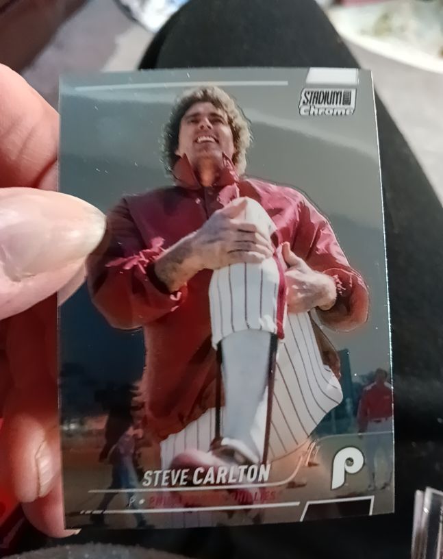 2022 Topps Stadium Club Chrome #310 Steve Carlton — front