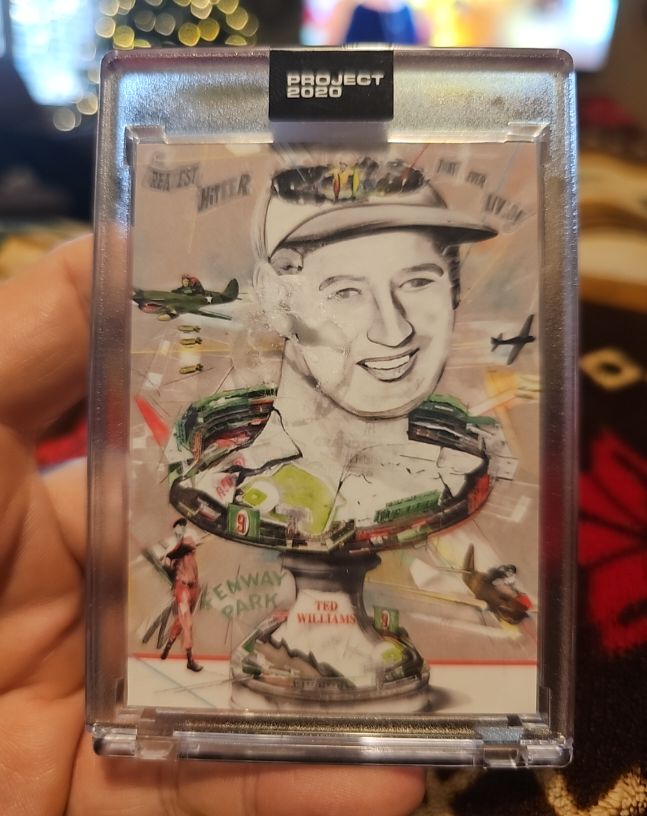 2020 Topps Project 2020 #158 Ted Williams — front