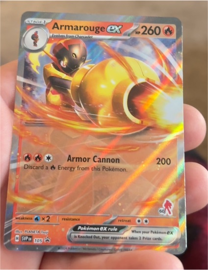 2024 Pokémon Battle Academy #105 Armarouge ex — front