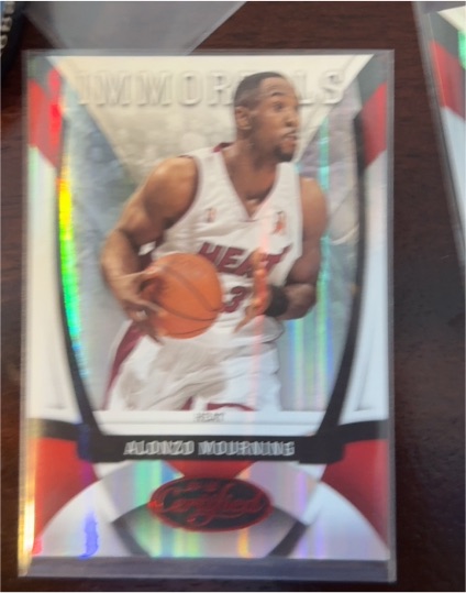 2009-10 Panini Certified Alonzo Mourning — front