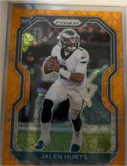 2020 Panini Prizm #343 Jalen Hurts — front