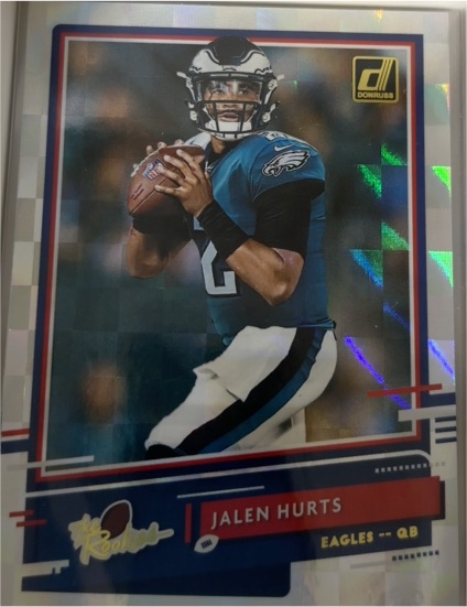 2020 Panini Donruss The Rookies #TR-JAH Jalen Hurts — front