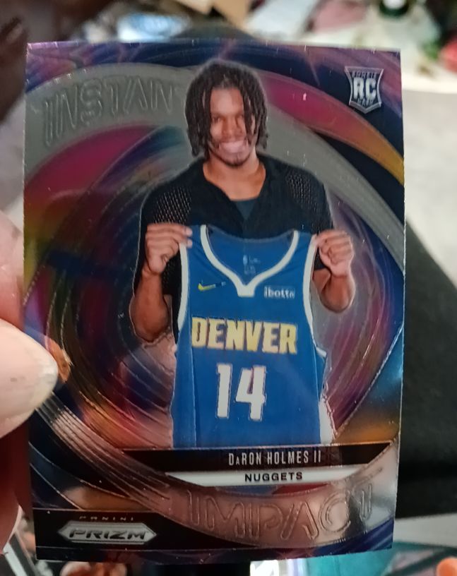 2024-25 Panini Prizm #12 DaRon Holmes II Instant Impact — front