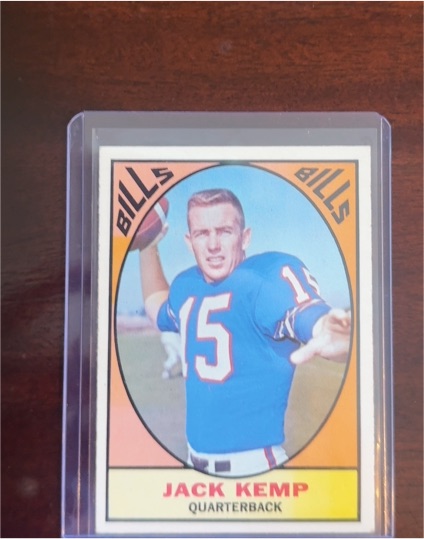 1967 Topps #24 Jack Kemp — front