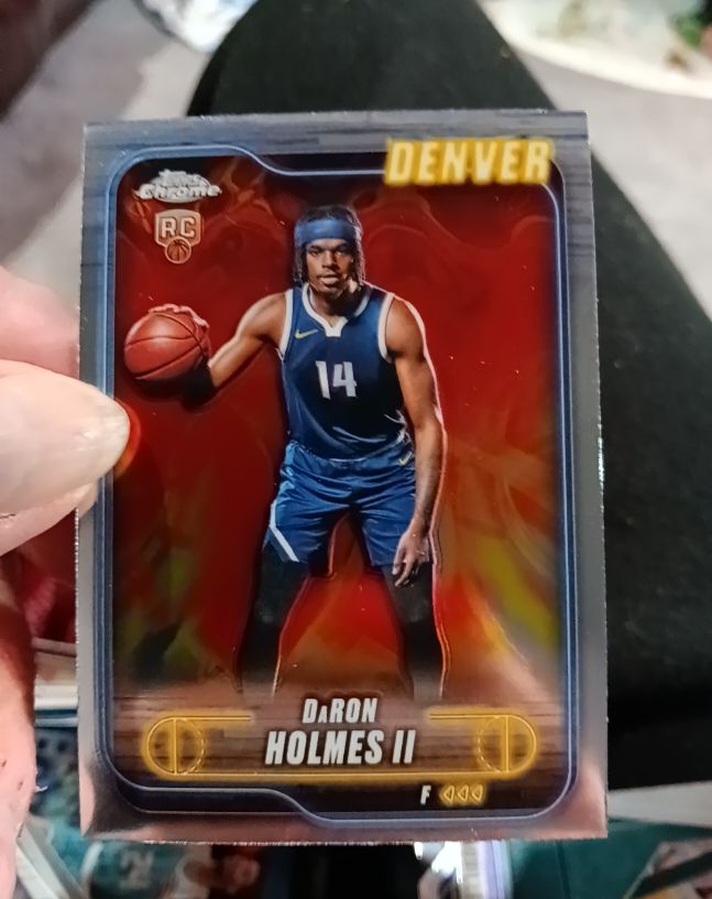 2024-25 Topps Chrome #195 DaRon Holmes II — front