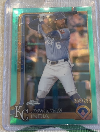 2025 Topps Chrome #209 Jonathan India — front