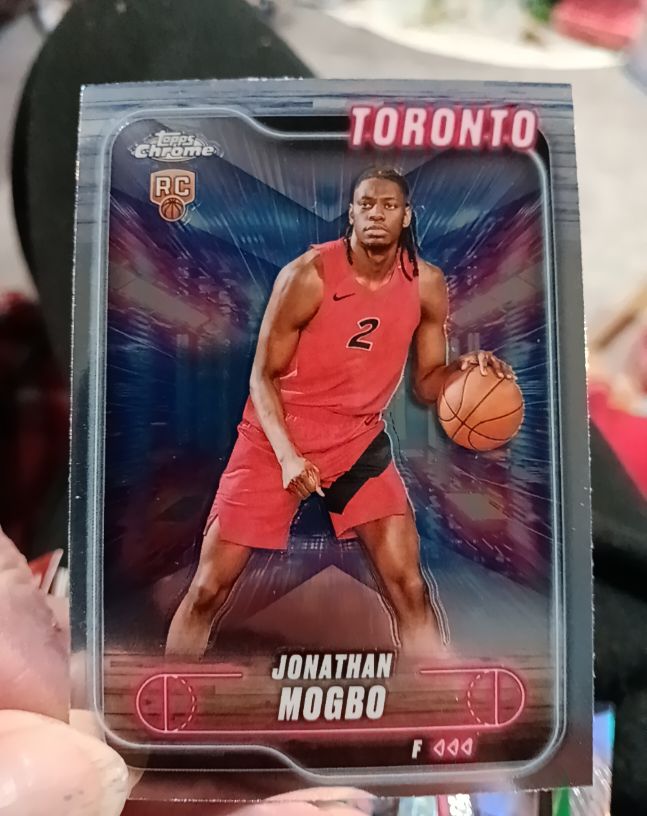 2024-25 Topps Chrome #194 Jonathan Mogbo — front