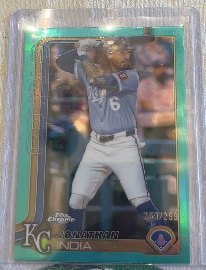 2025 Topps Chrome #209 Jonathan India — front