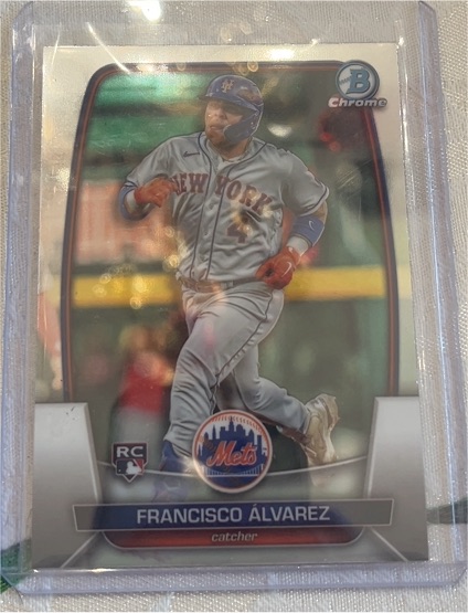 2023 Bowman Chrome #35 Francisco Álvarez — front