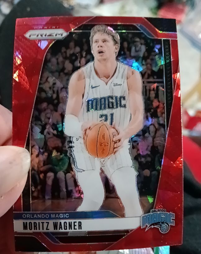 2024-25 Panini Prizm #116 Moritz Wagner — front