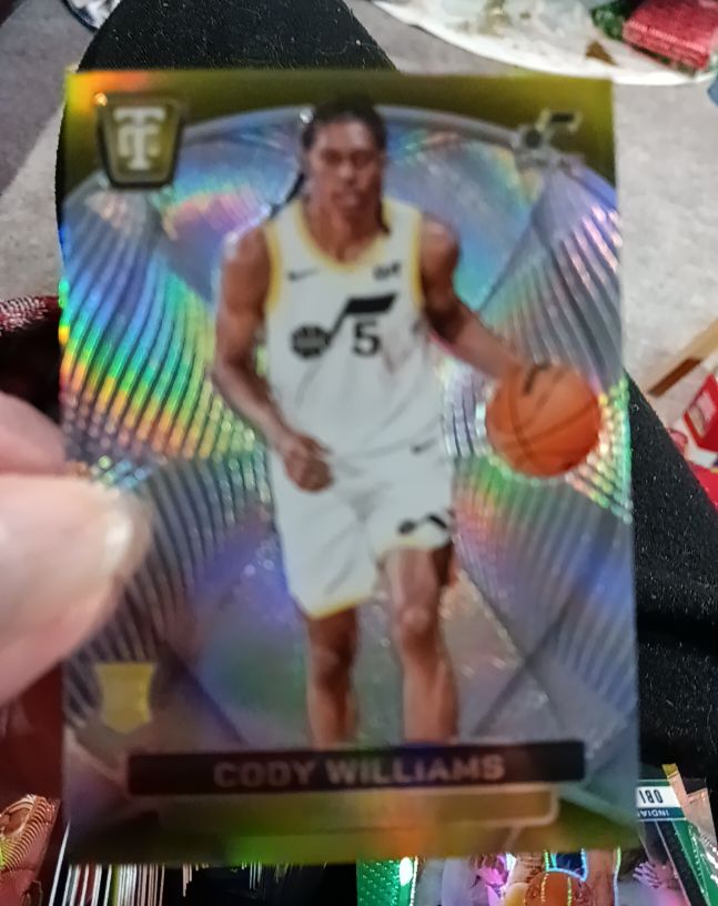 2024-25 Panini Totally Certified #168 Cody Williams — front