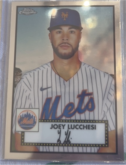 2021 Topps Chrome Platinum Anniversary #454 Joey Lucchesi — front