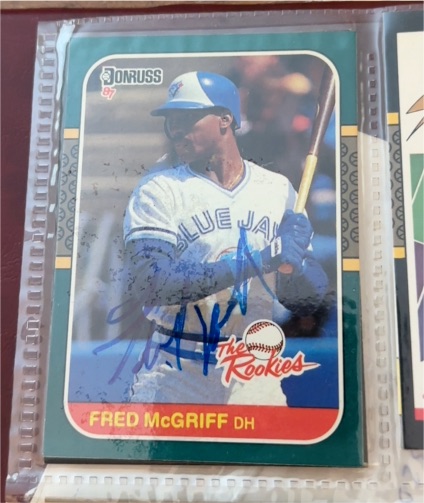 1987 Donruss The Rookies #31 Fred McGriff — front
