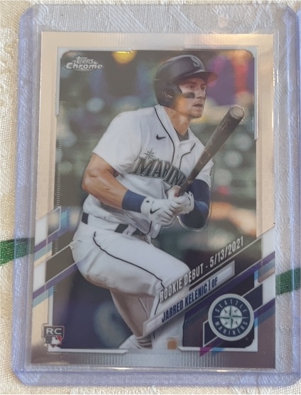 2021 Topps Chrome Update #USC2 Jarred Kelenic Rookie Debut — front