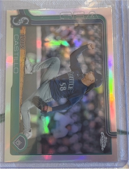 2025 Topps Series 1 #73 Luis Castillo — front