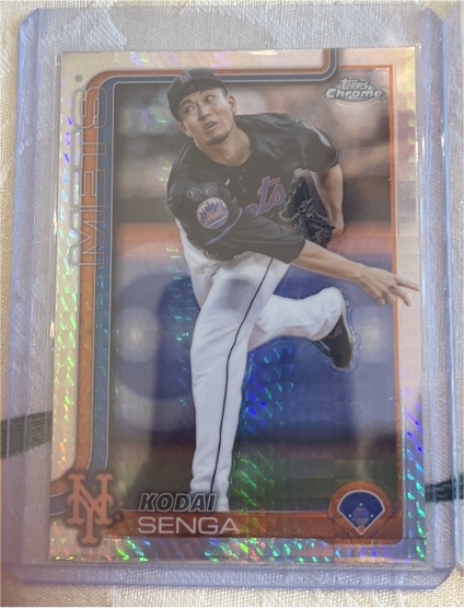 2025 Topps Chrome #246 Kodai Senga — front