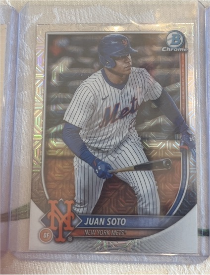 2025 Bowman Chrome #22 Juan Soto — front