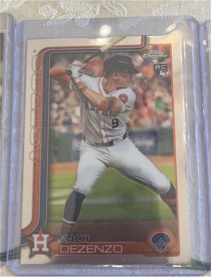 2025 Topps Chrome #294 Zach Dezenzo — front