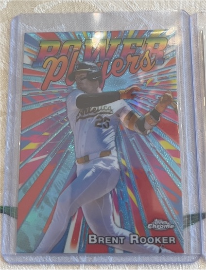 2025 Topps Chrome #PP-3 Brent Rooker Power Players — front
