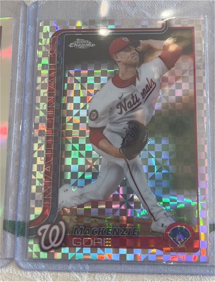 2025 Topps Chrome #160 Mackenzie Gore — front