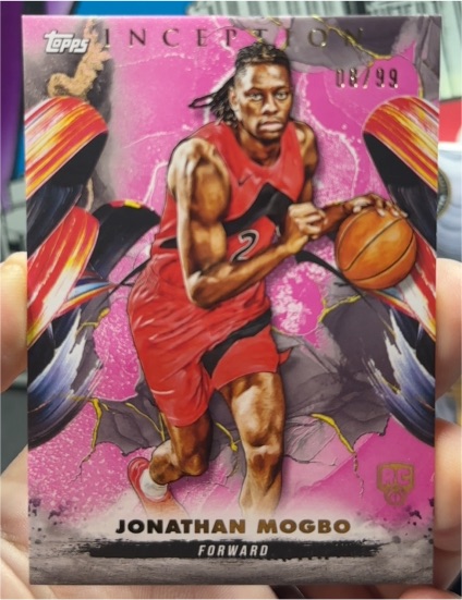 2024-25 Topps Inception #1 Jonathan Mogbo — front