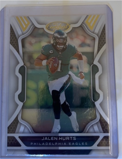 2022 Panini Certified #77 Jalen Hurts — front