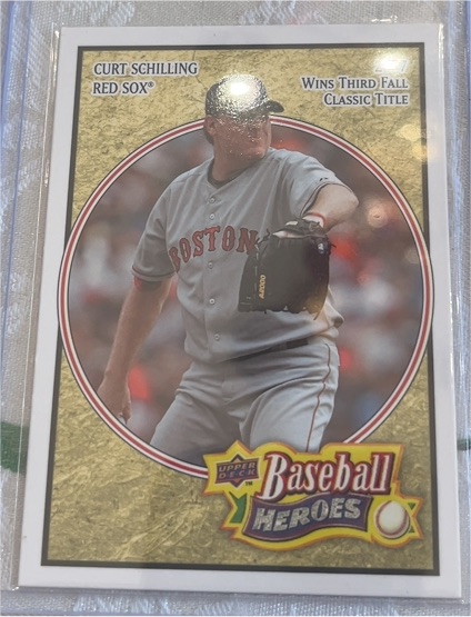 2008 Upper Deck Baseball Heroes #26 Curt Schilling — front