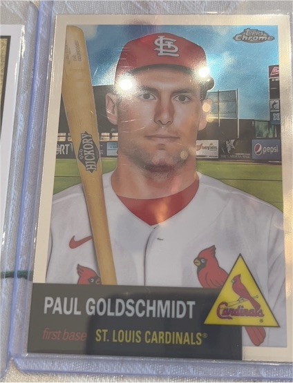 2022 Topps Chrome Platinum Anniversary #229 Paul Goldschmidt — front