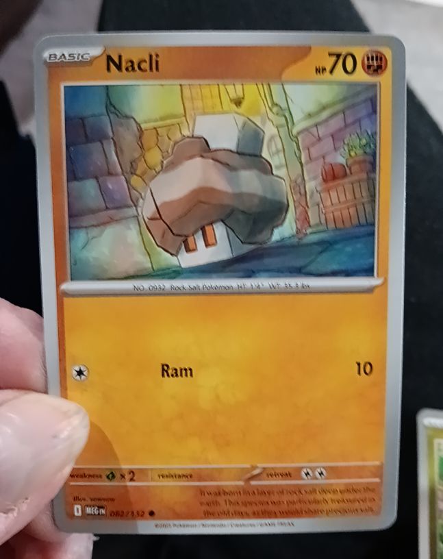 2023 Pokémon ME01: Mega Evolution #082 Nacli — front