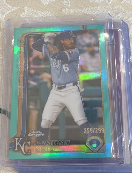 2025 Topps Chrome #209 Jonathan India — front