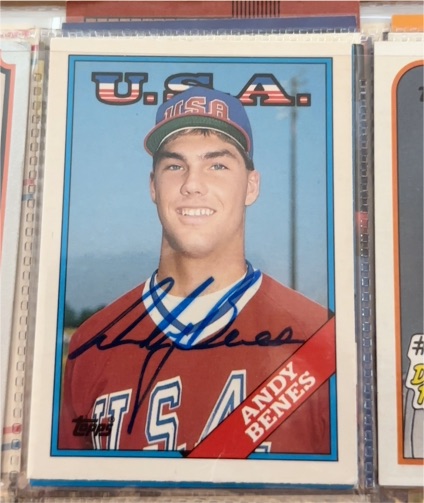 1988 Topps Traded #14T Andy Benes — front